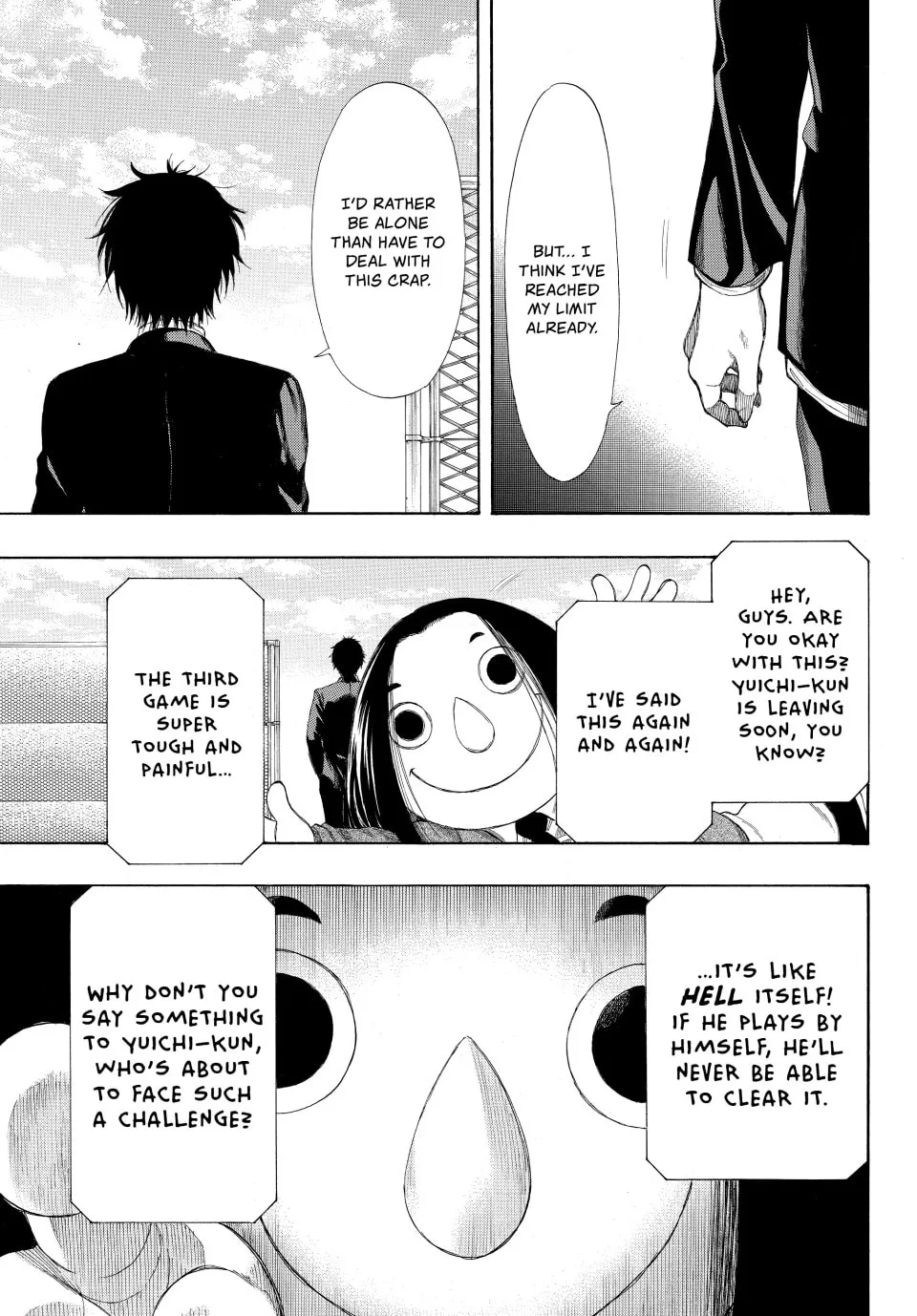 Read Tomodachi Game chapter 11 image 12 on Lezhin