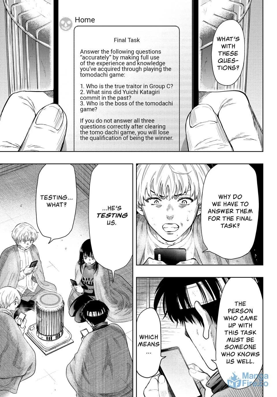 Read Tomodachi Game chapter 115 image 2 on Lezhin