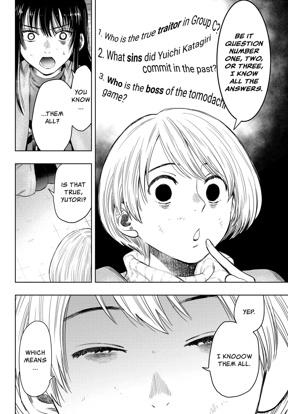 Read Tomodachi Game chapter 115 image 7 on Lezhin