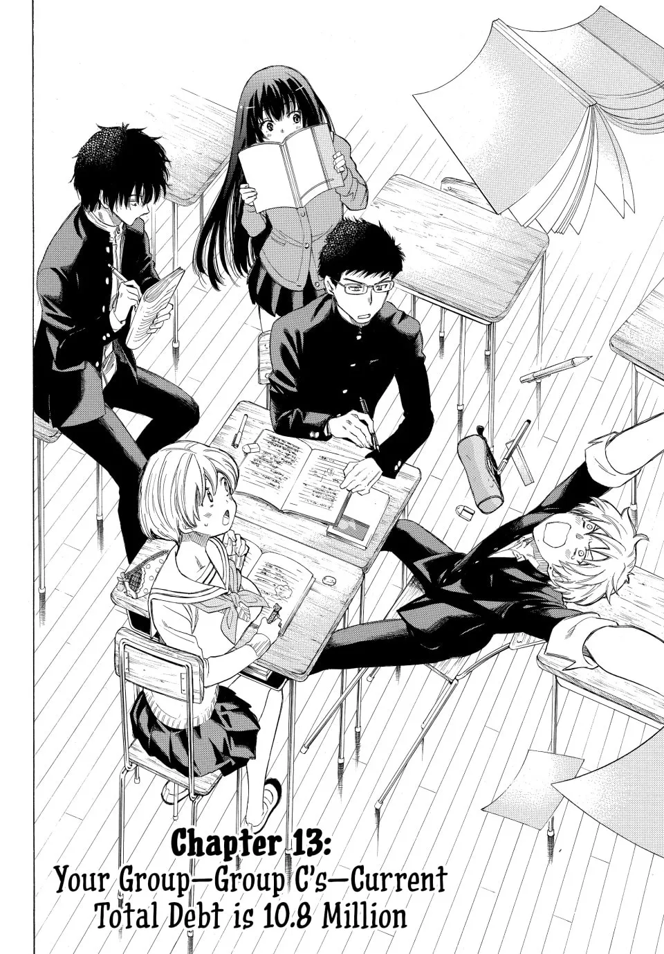 Read Tomodachi Game chapter 13 image 1 on Lezhin