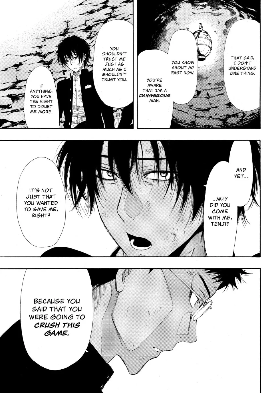 Read Tomodachi Game chapter 13 image 12 on Lezhin