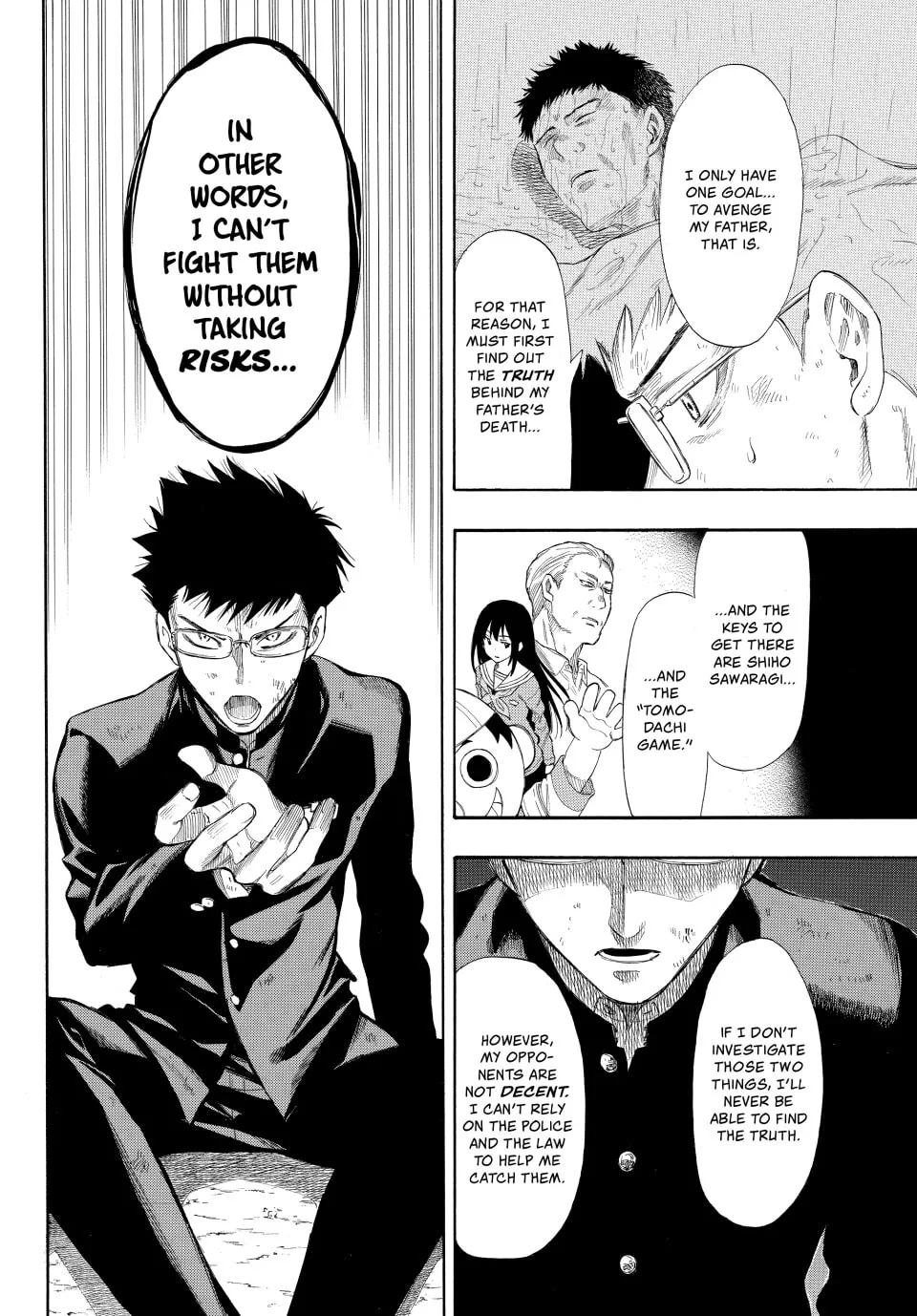Read Tomodachi Game chapter 13 image 13 on Lezhin