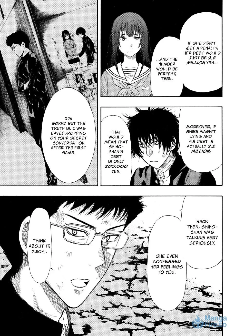 Read Tomodachi Game chapter 13 image 8 on Lezhin