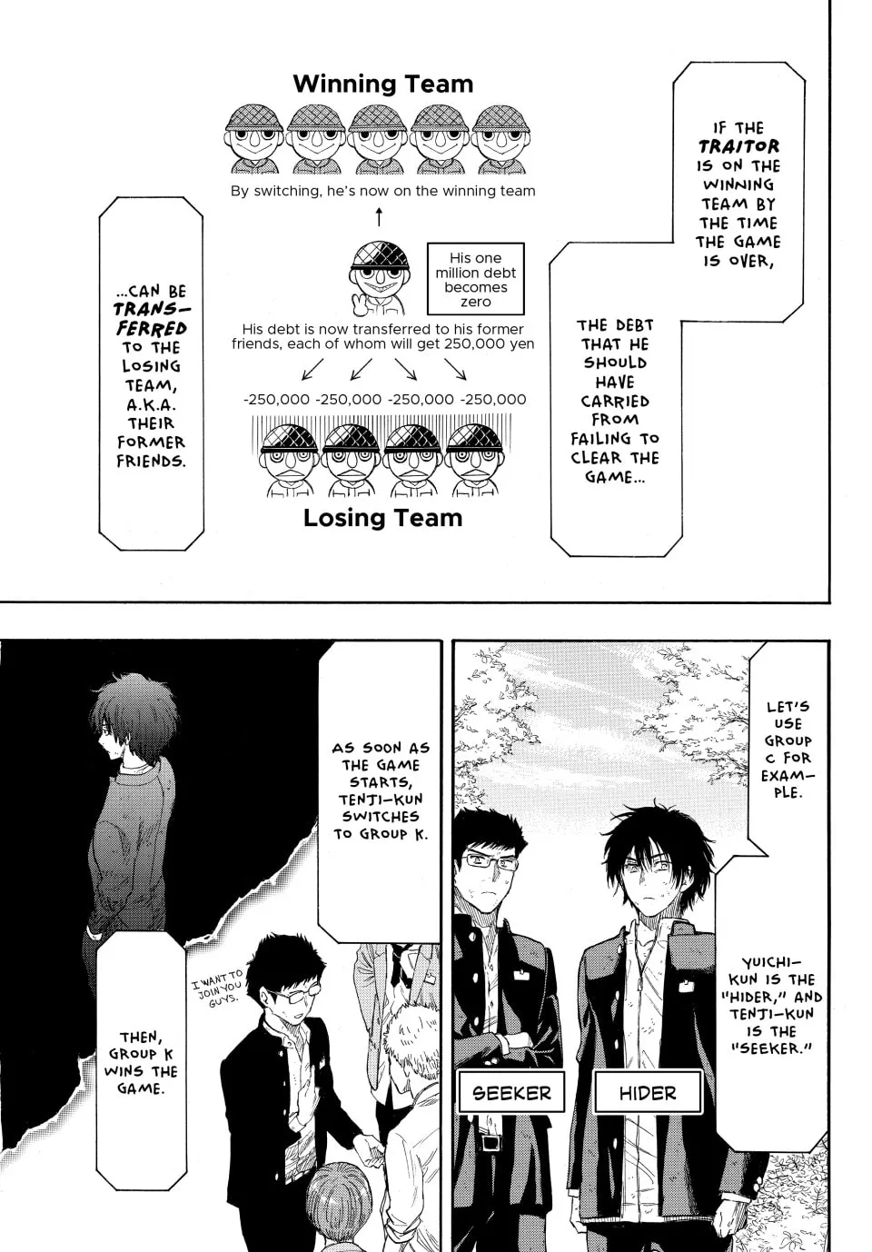 Read Tomodachi Game chapter 14 image 13 on Lezhin