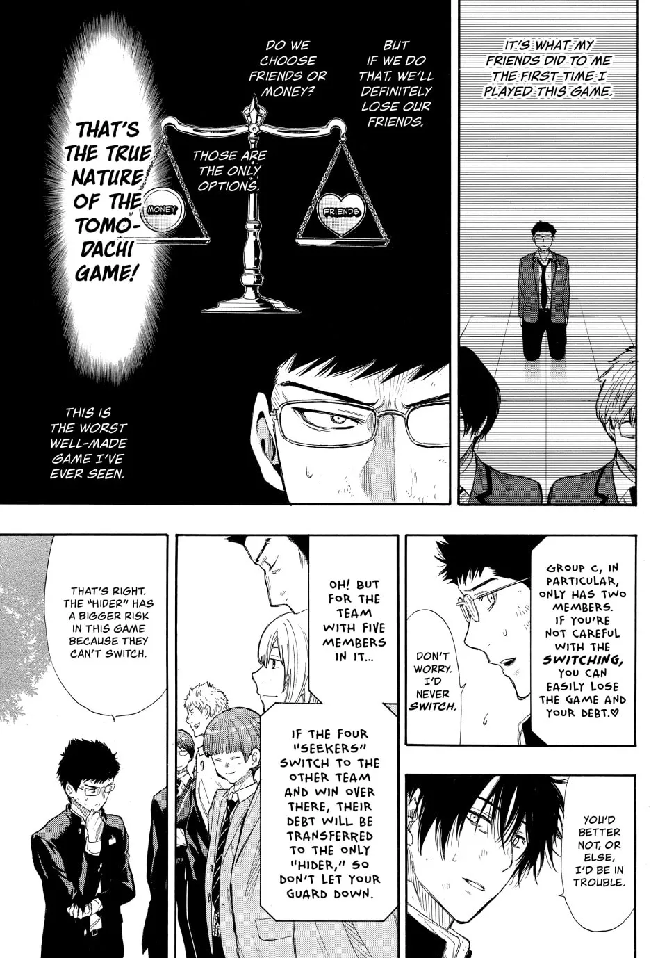Read Tomodachi Game chapter 14 image 15 on Lezhin