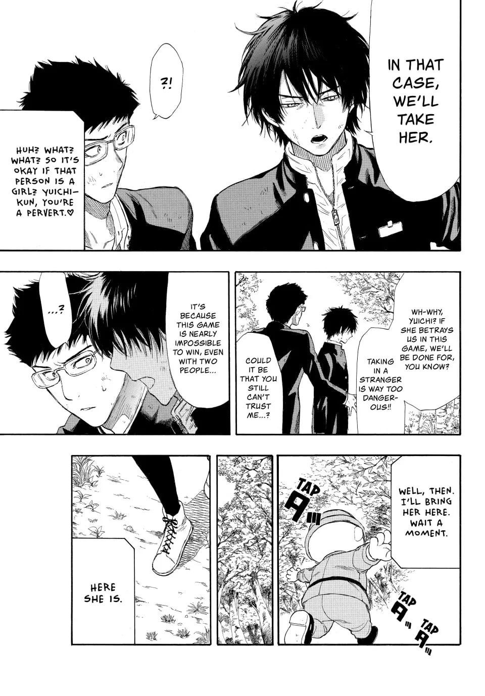 Read Tomodachi Game chapter 14 image 19 on Lezhin