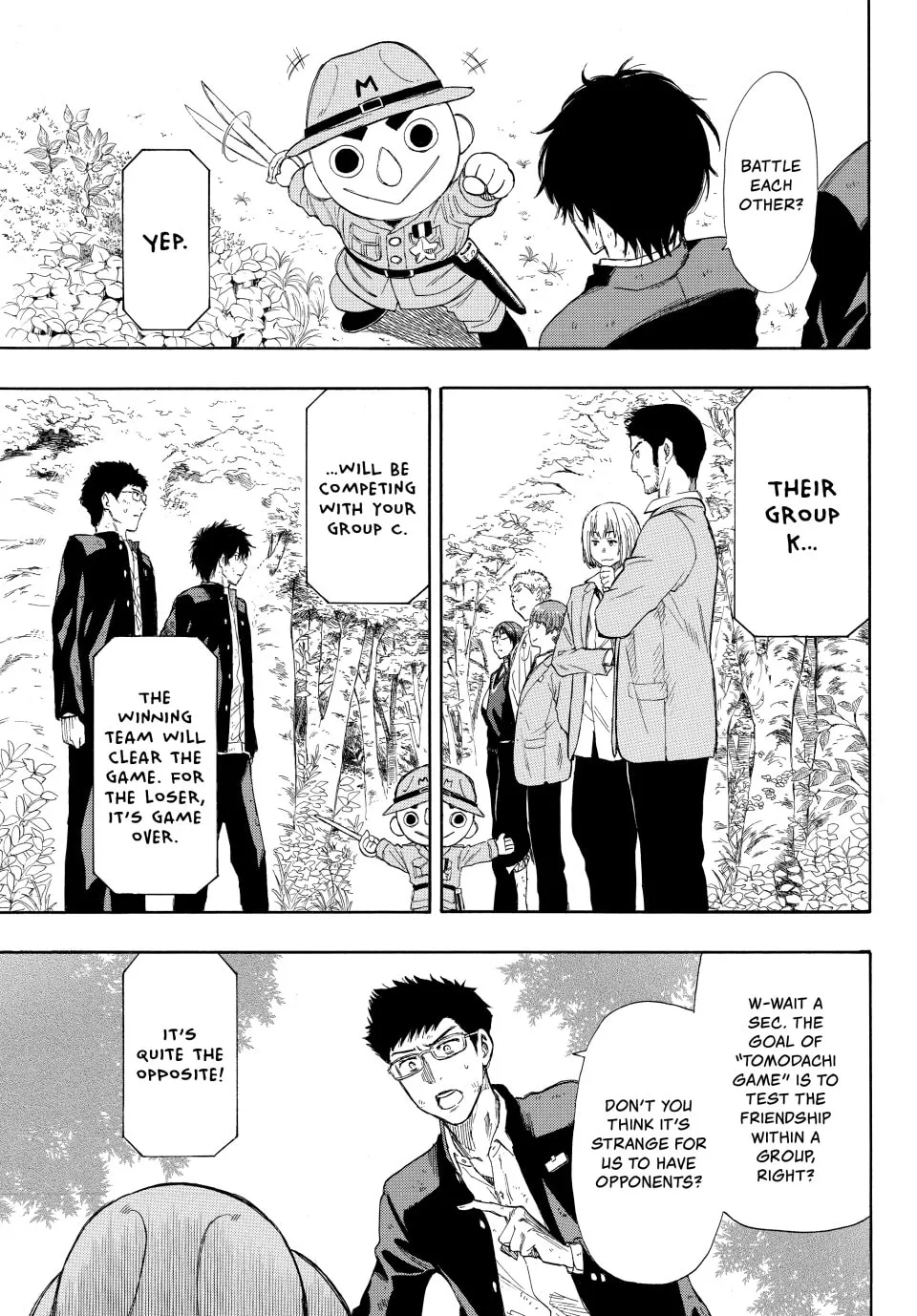 Read Tomodachi Game chapter 14 image 3 on Lezhin