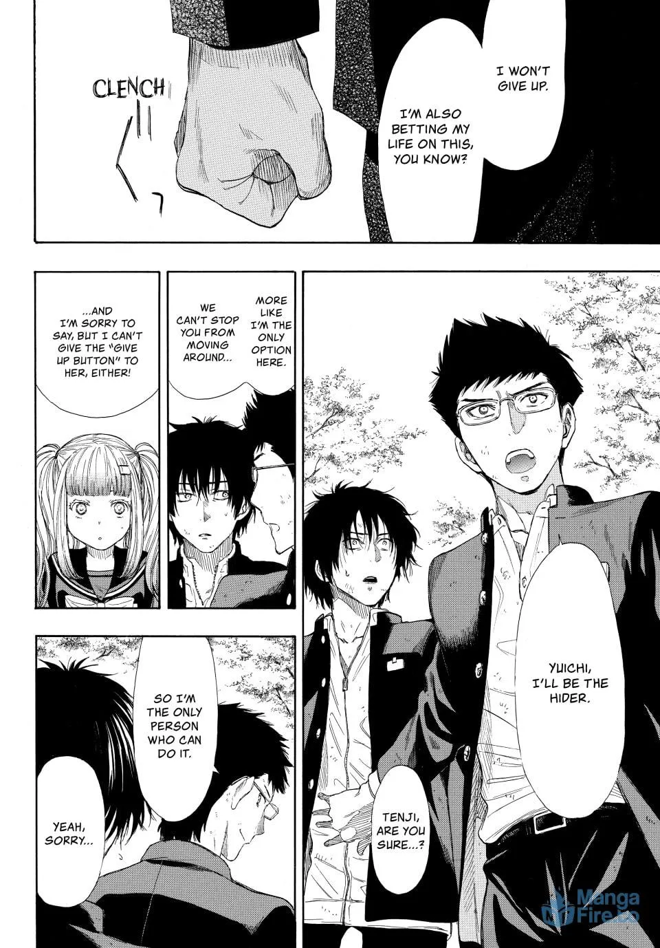 Read Tomodachi Game chapter 14 image 32 on Lezhin