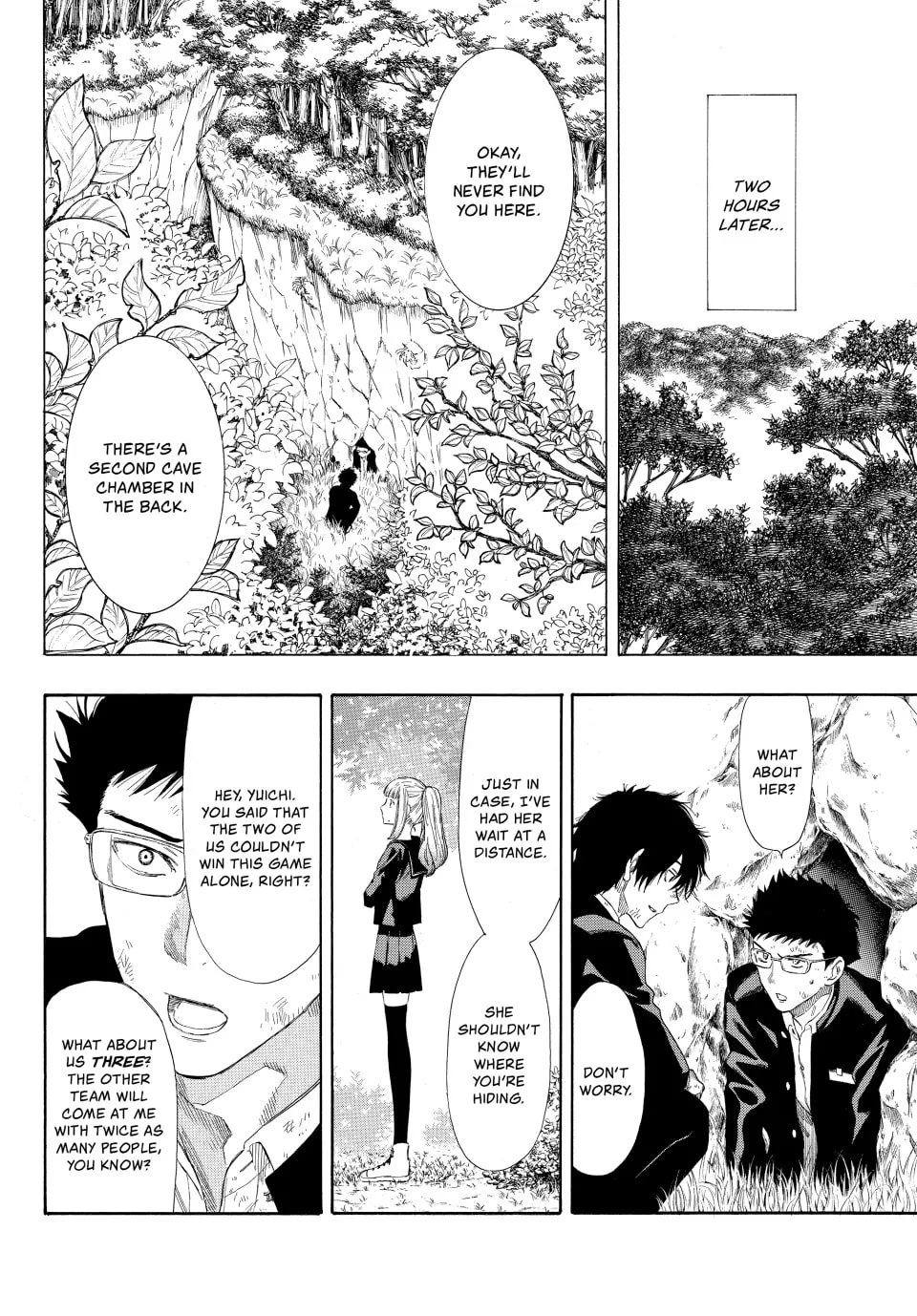 Read Tomodachi Game chapter 14 image 34 on Lezhin