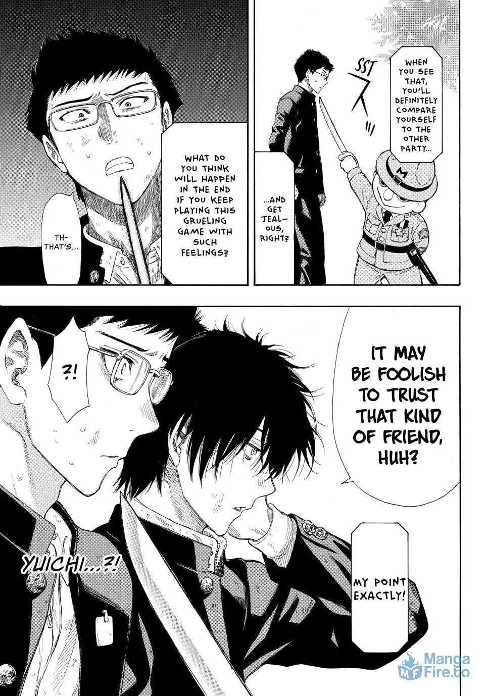 Read Tomodachi Game chapter 14 image 5 on Lezhin