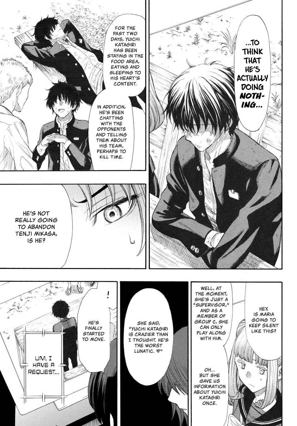 Read Tomodachi Game chapter 15 image 33 on Lezhin
