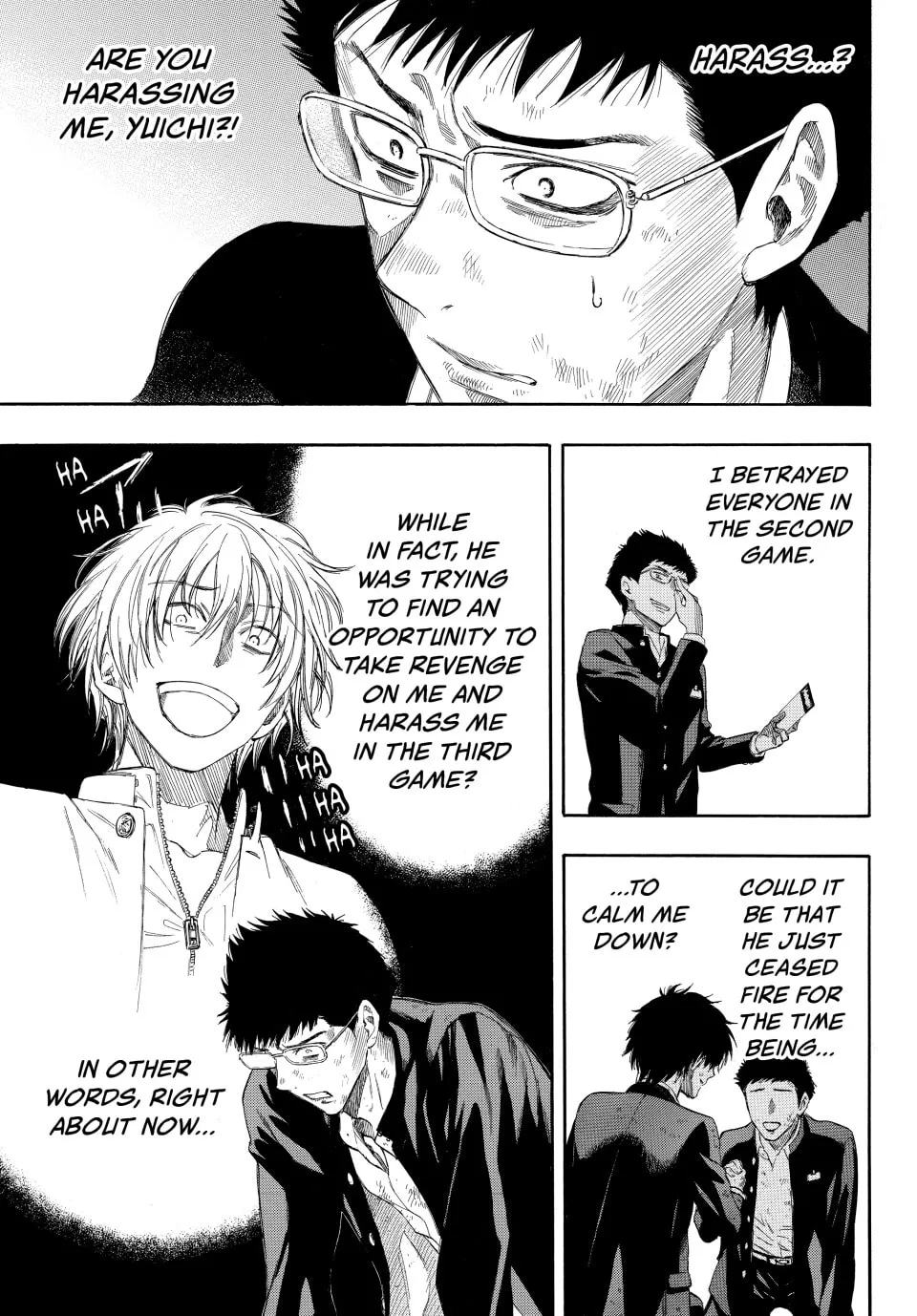 Read Tomodachi Game chapter 15 image 4 on Lezhin