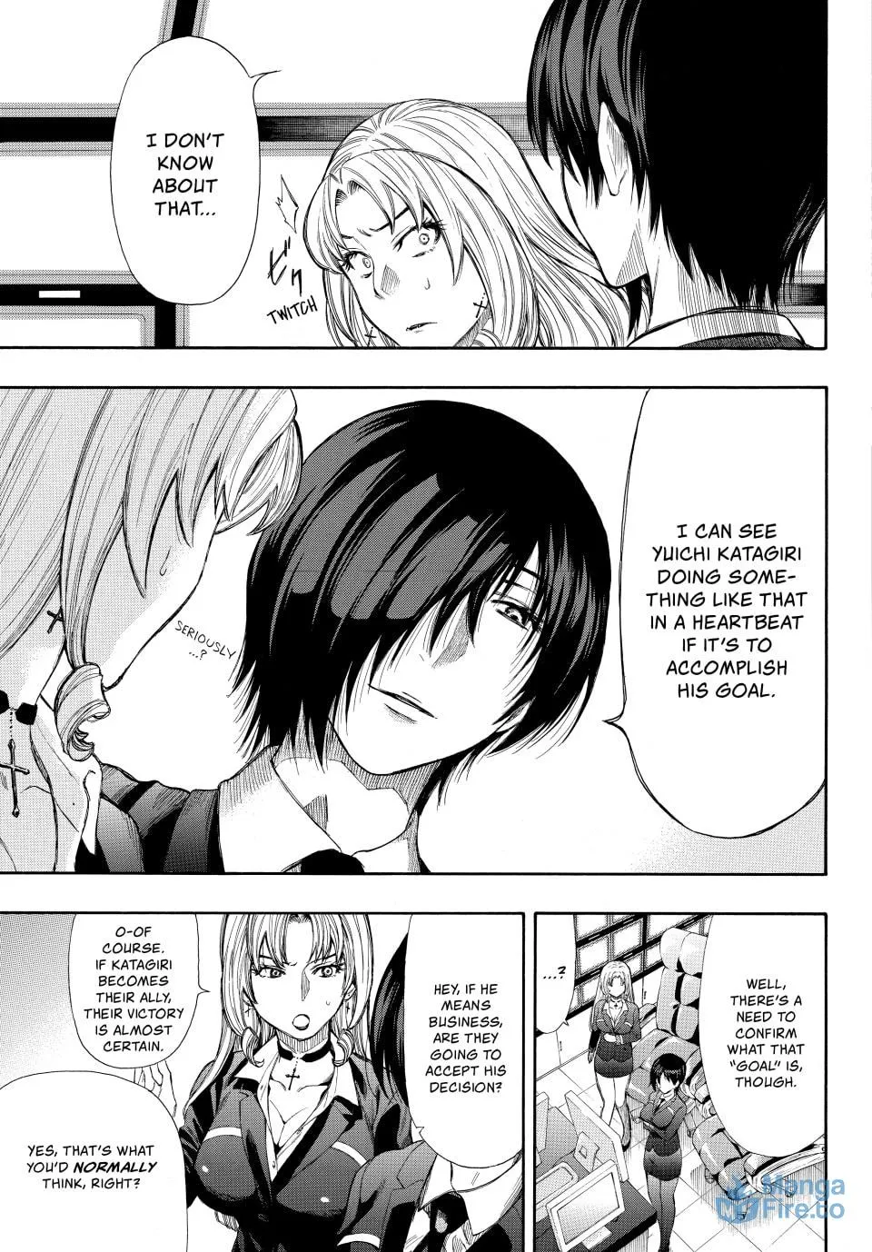 Read Tomodachi Game chapter 16 image 2 on Lezhin