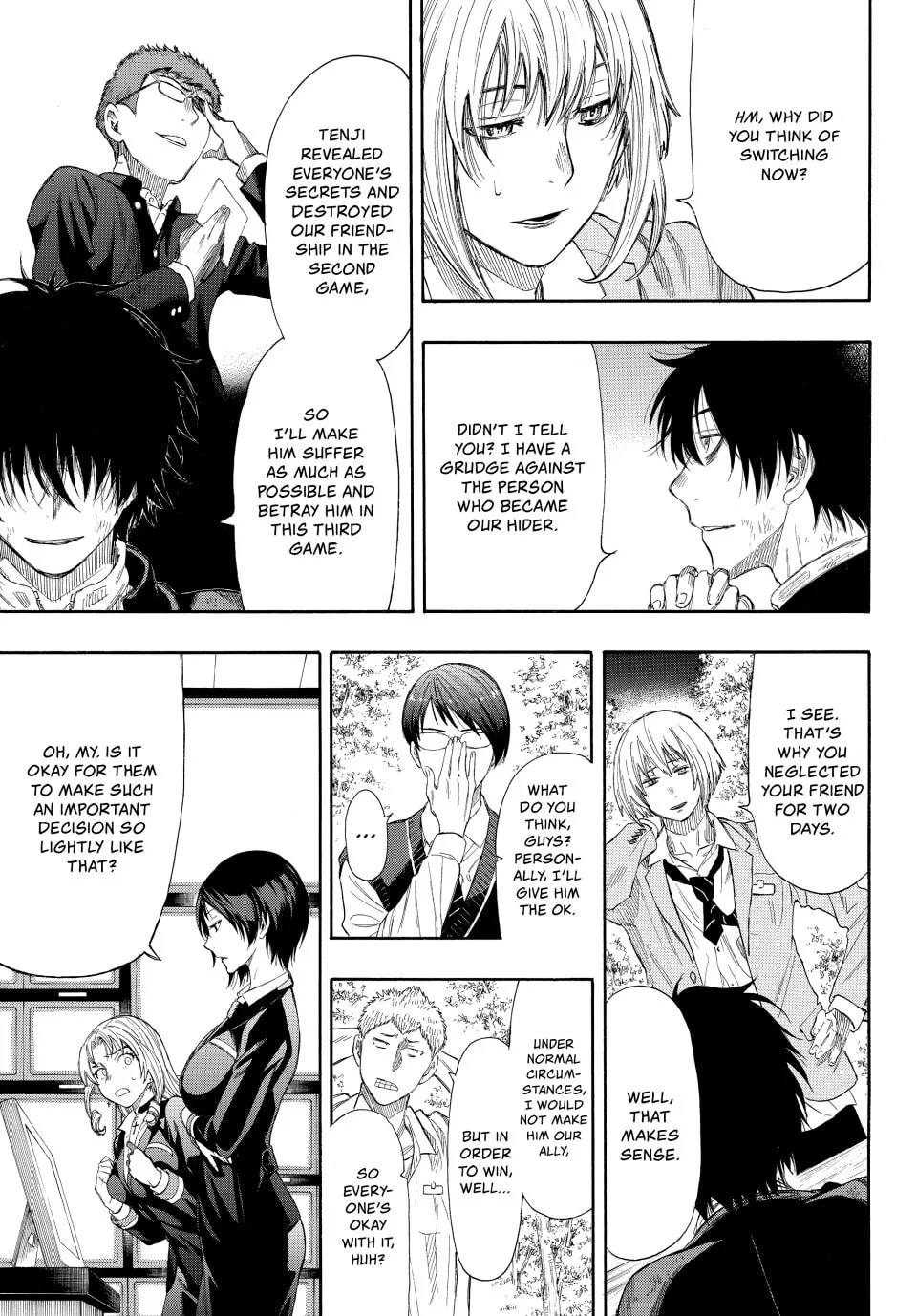 Read Tomodachi Game chapter 16 image 4 on Lezhin