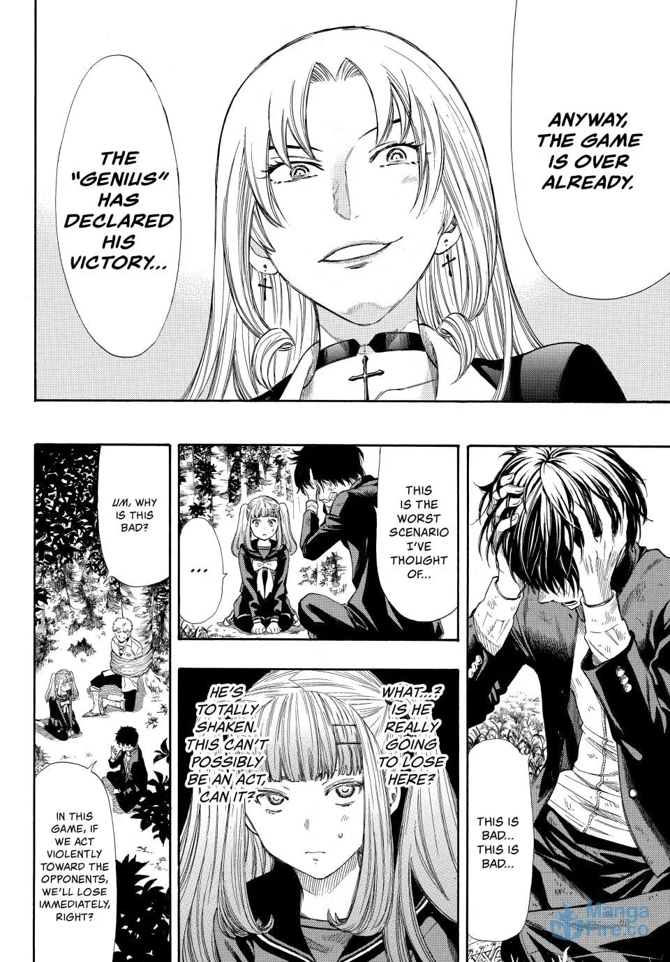 Read Tomodachi Game chapter 19 image 11 on Lezhin