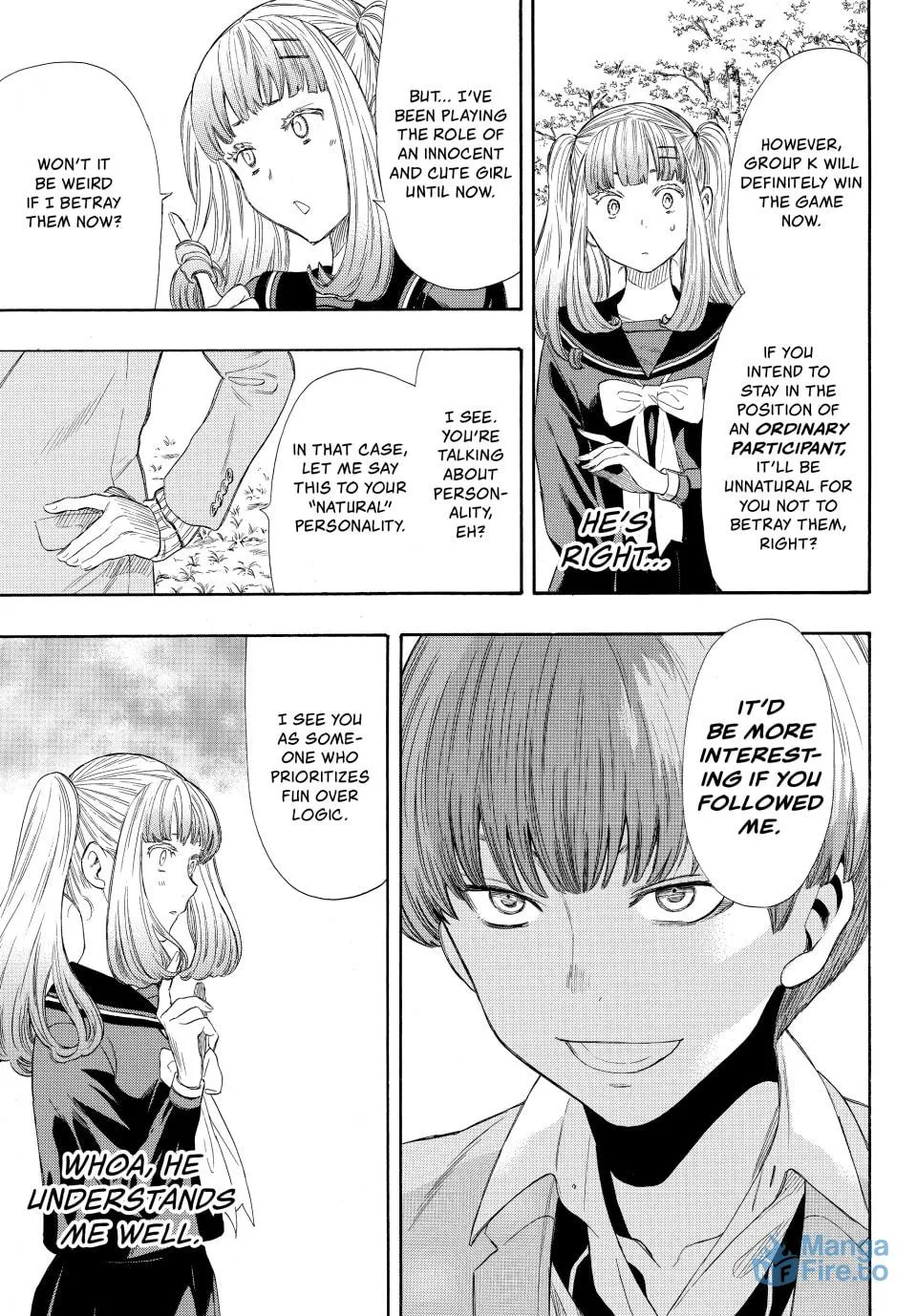 Read Tomodachi Game chapter 19 image 20 on Lezhin