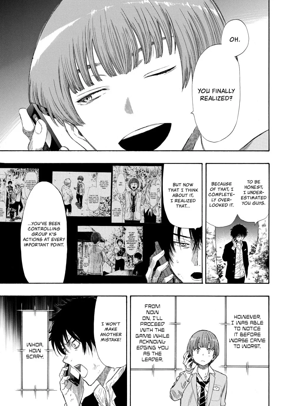 Read Tomodachi Game chapter 19 image 4 on Lezhin