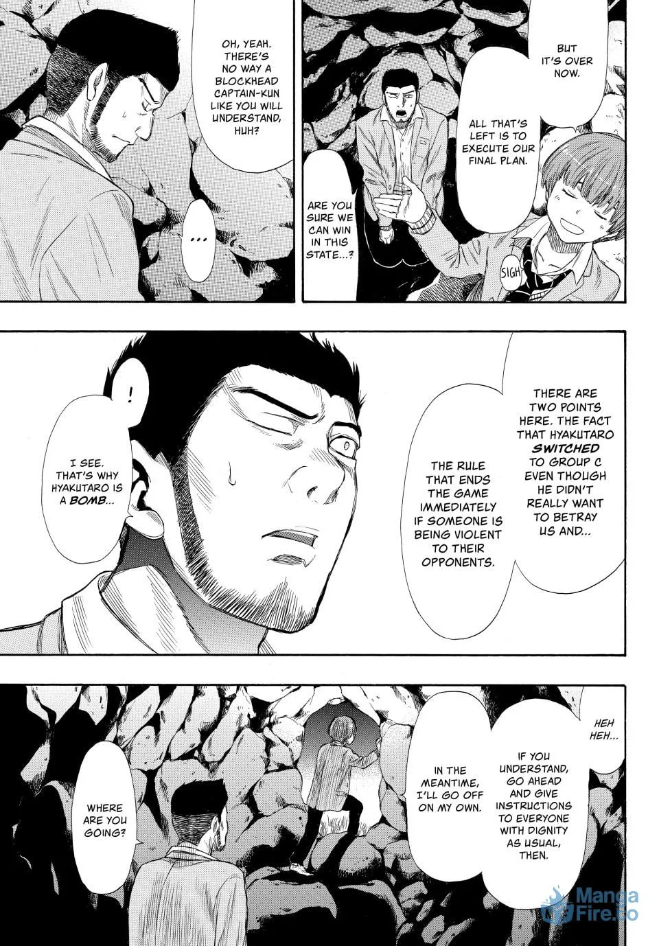 Read Tomodachi Game chapter 19 image 8 on Lezhin
