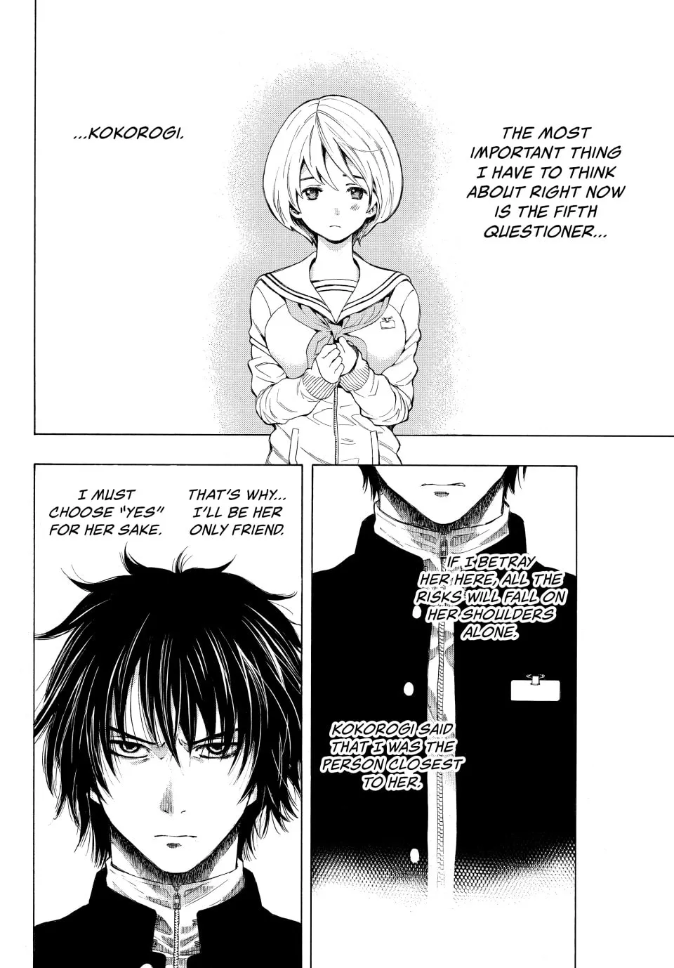Read Tomodachi Game chapter 2 image 37 on Lezhin