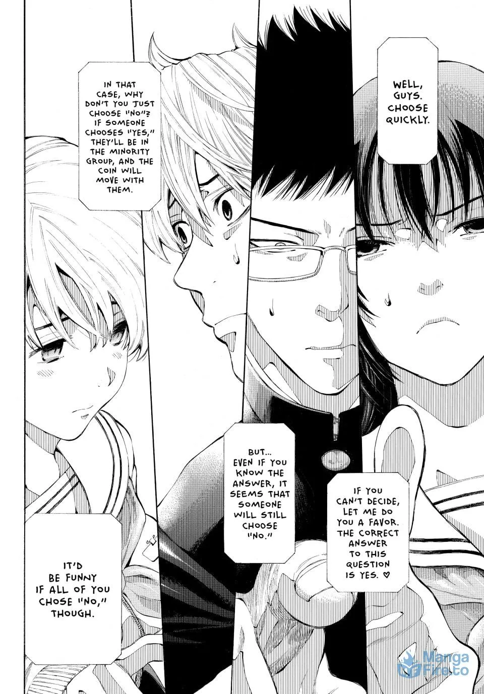 Read Tomodachi Game chapter 2 image 47 on Lezhin