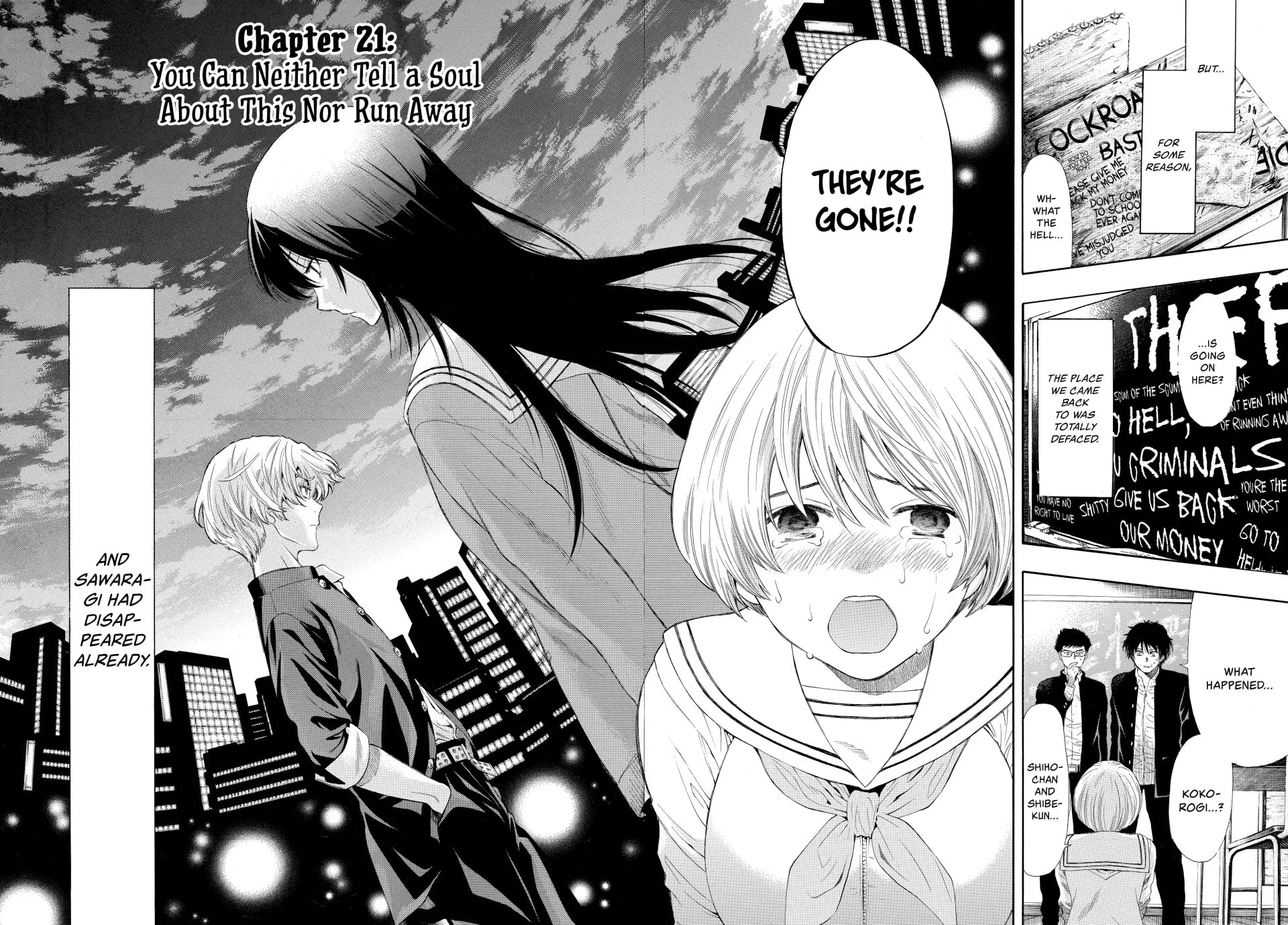 Read Tomodachi Game chapter 21 image 1 on Lezhin