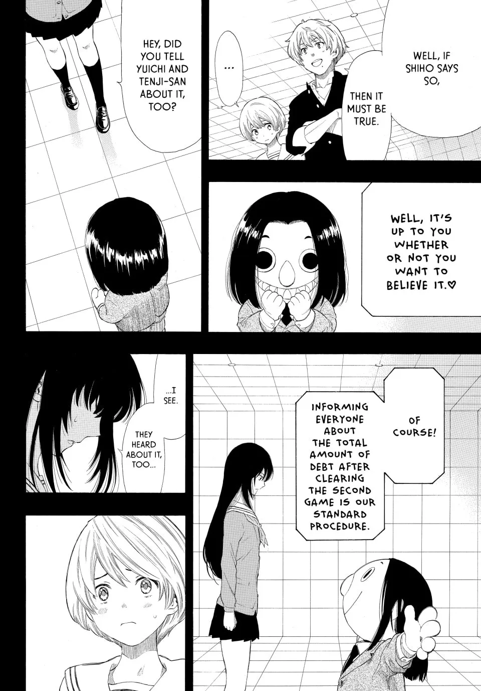 Read Tomodachi Game chapter 21 image 6 on Lezhin