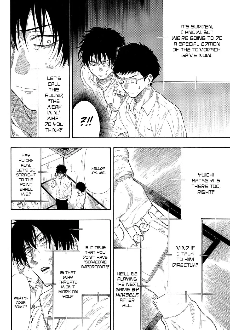 Read Tomodachi Game chapter 22 image 31 on Lezhin