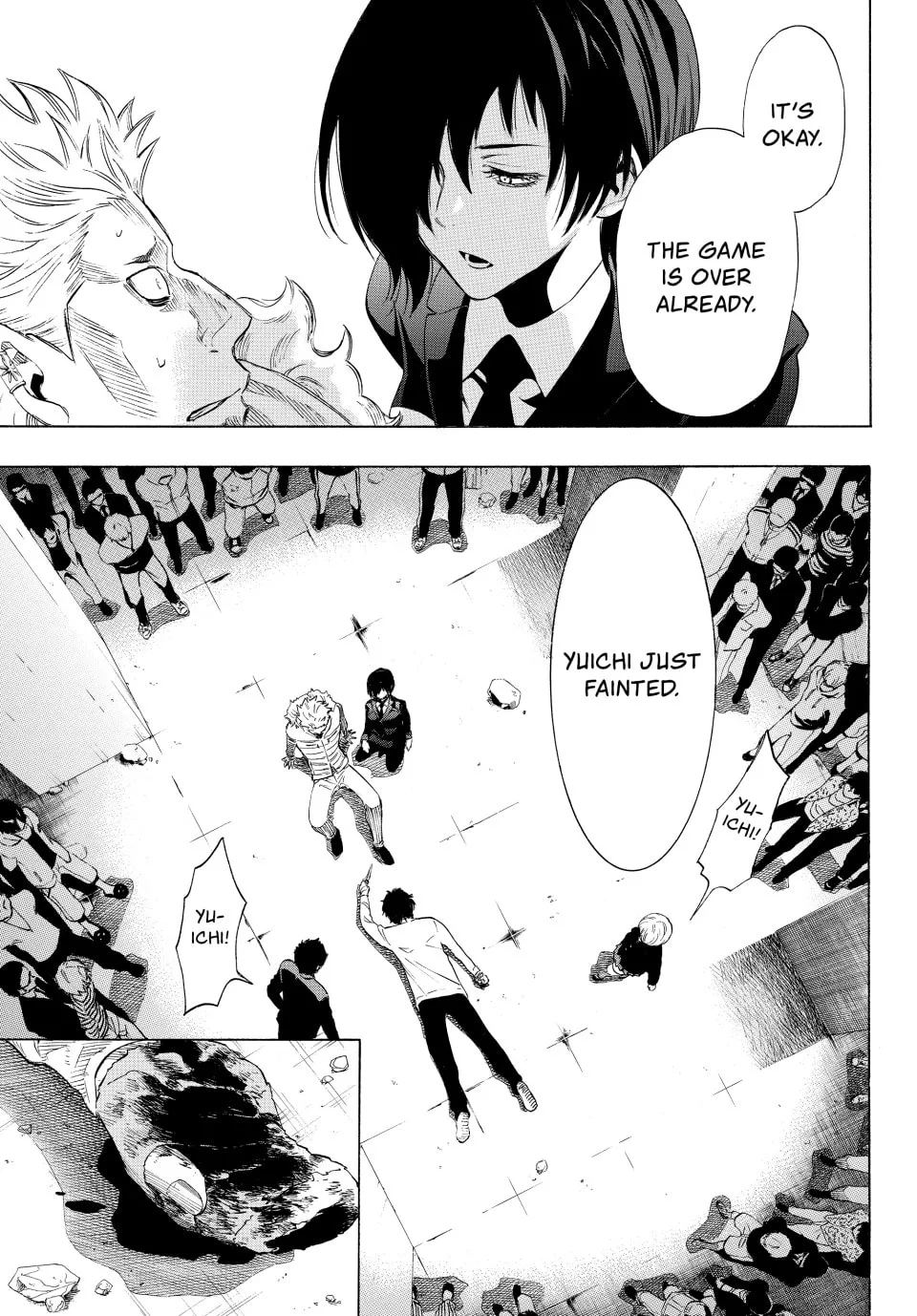 Read Tomodachi Game chapter 25 image 33 on Lezhin