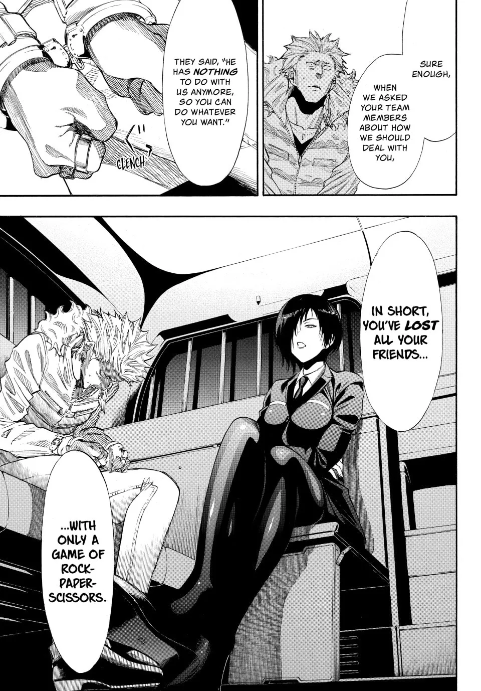 Read Tomodachi Game chapter 25 image 37 on Lezhin