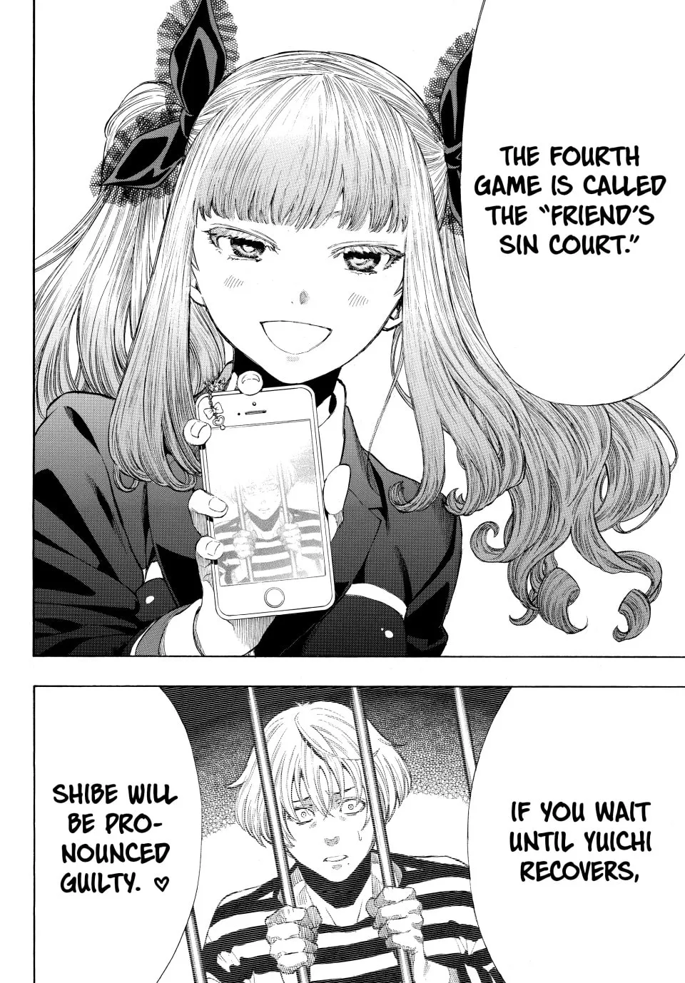 Read Tomodachi Game chapter 25 image 40 on Lezhin