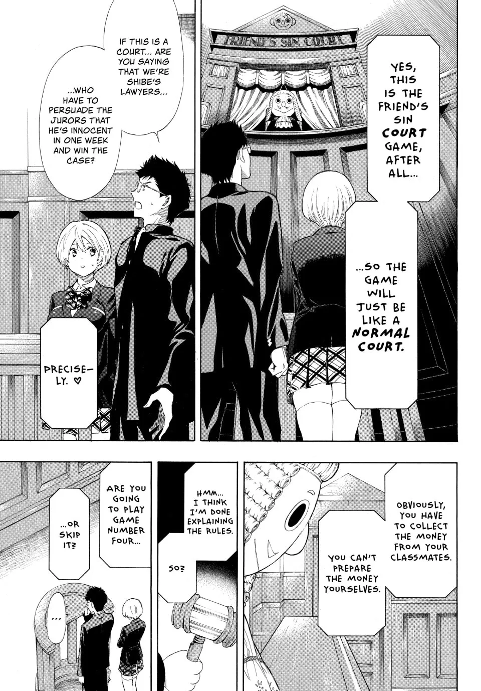 Read Tomodachi Game chapter 26 image 27 on Lezhin