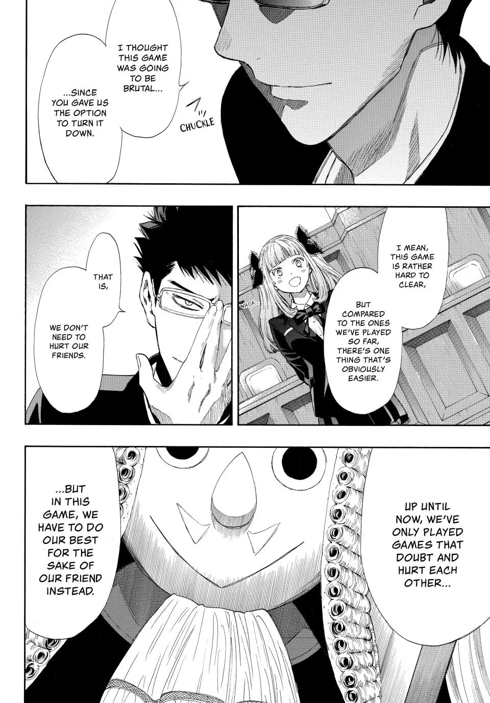 Read Tomodachi Game chapter 26 image 28 on Lezhin
