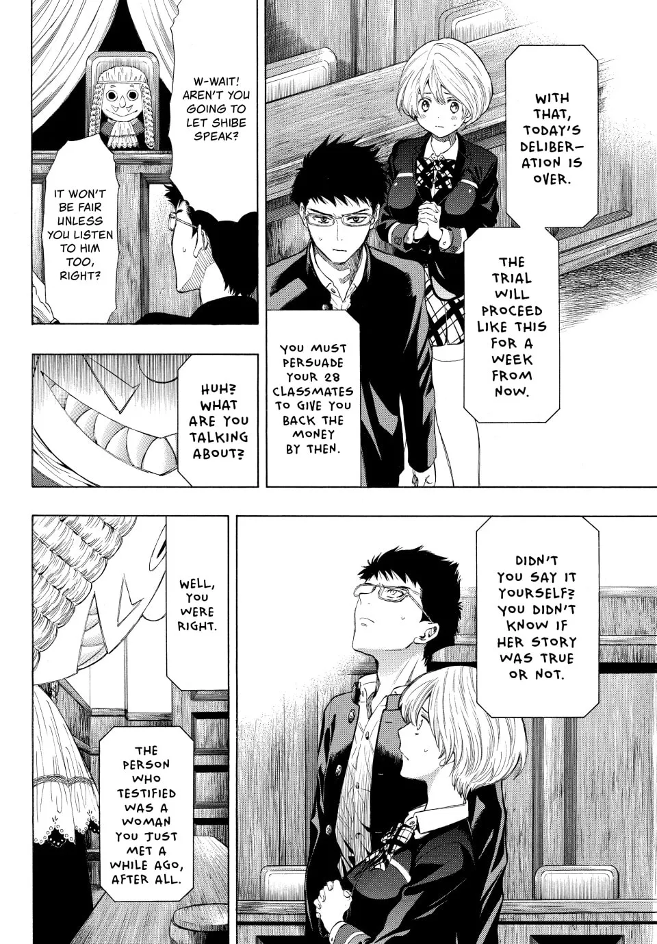 Read Tomodachi Game chapter 27 image 27 on Lezhin
