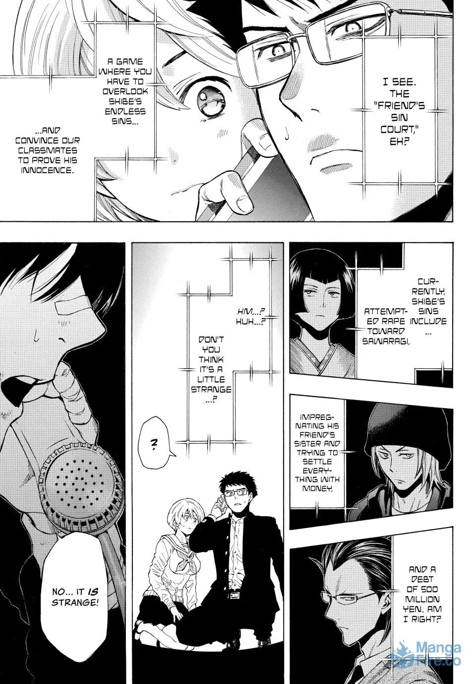 Read Tomodachi Game chapter 28 image 38 on Lezhin