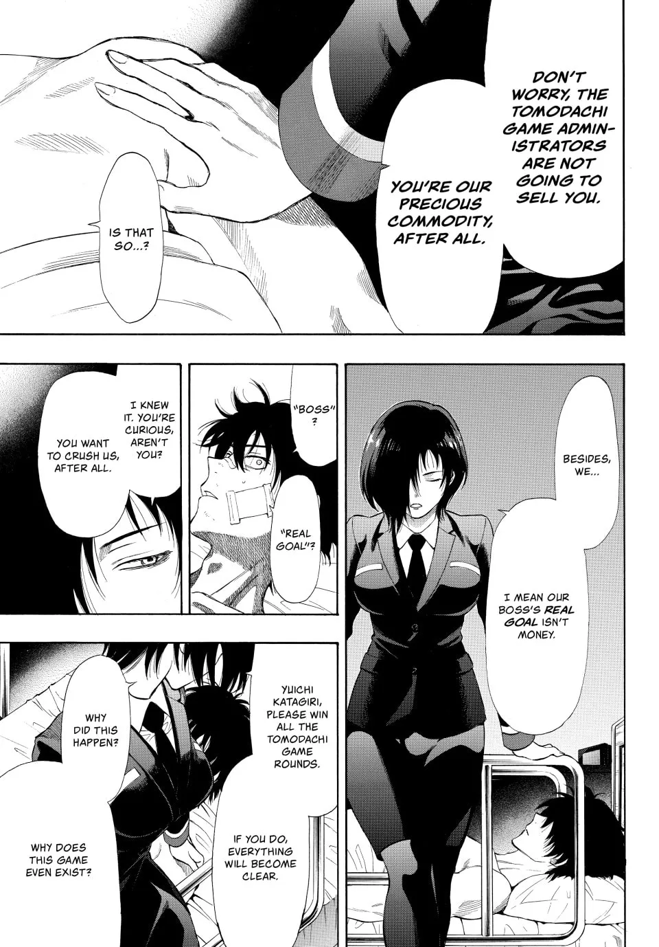 Read Tomodachi Game chapter 28 image 4 on Lezhin