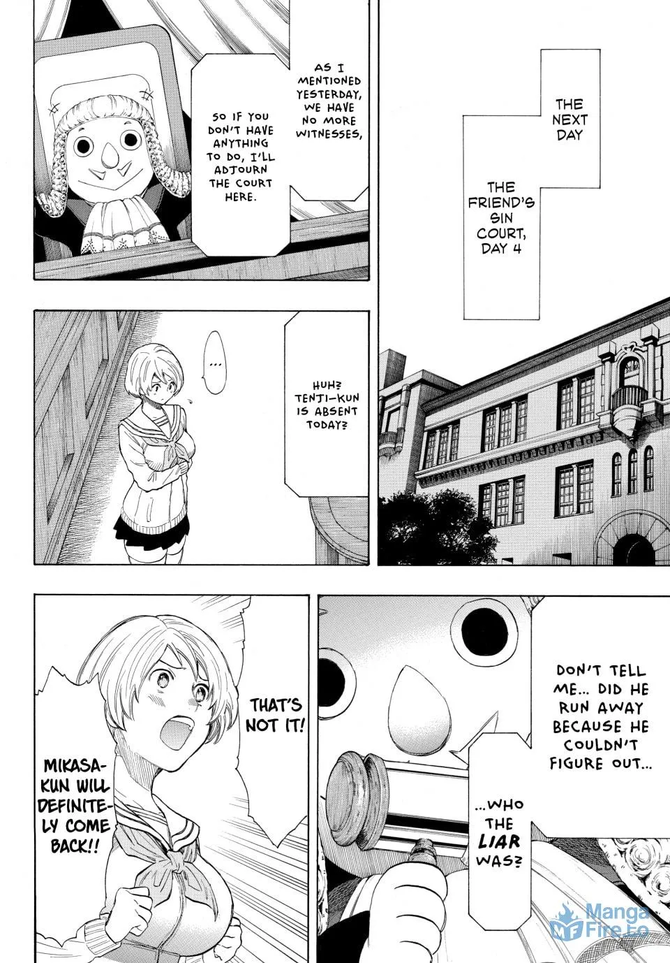 Read Tomodachi Game chapter 29 image 17 on Lezhin