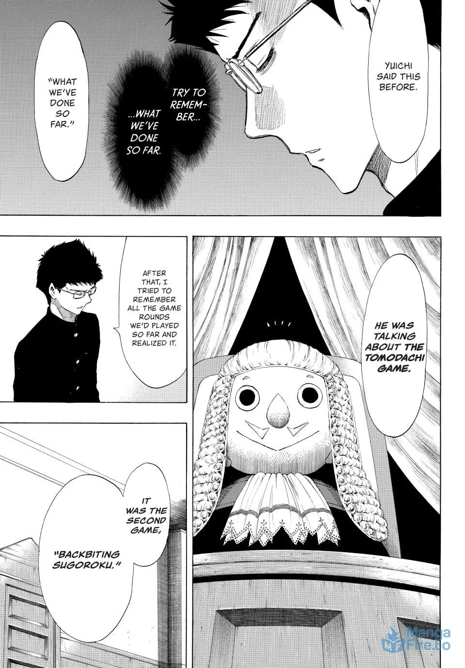 Read Tomodachi Game chapter 29 image 32 on Lezhin