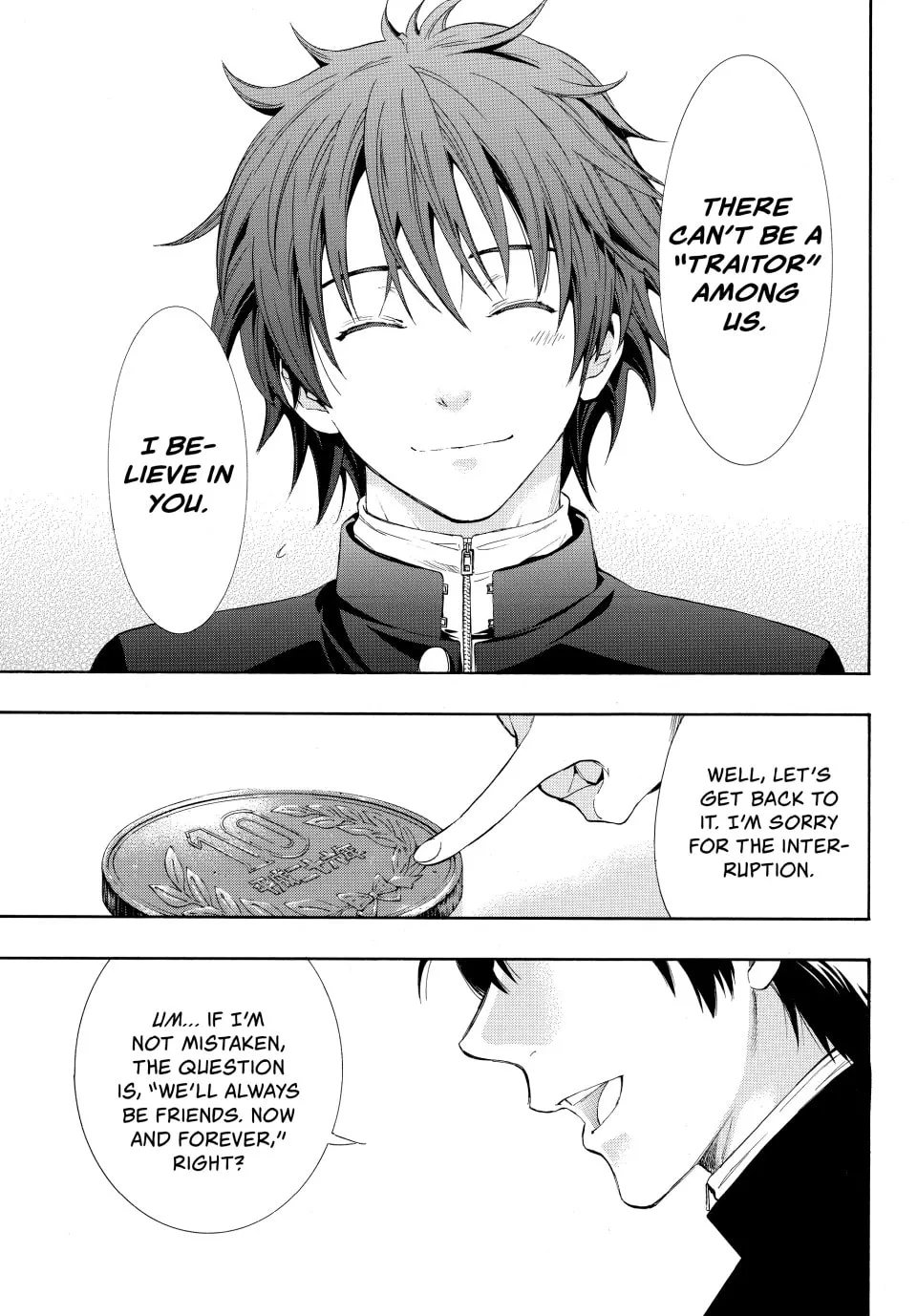 Read Tomodachi Game chapter 3 image 13 on Lezhin