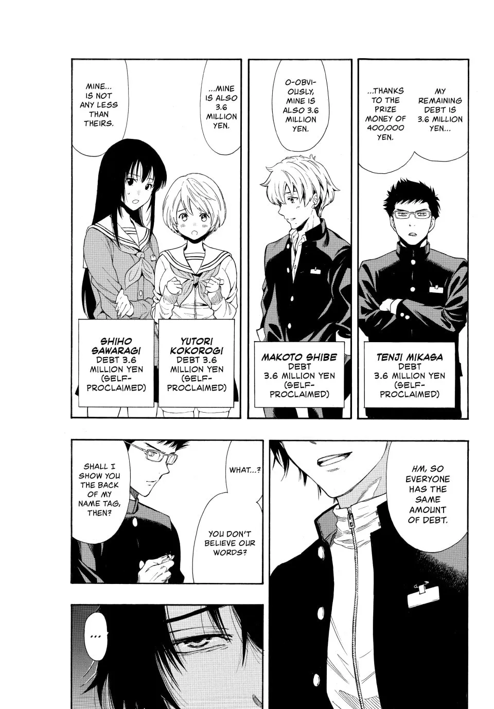 Read Tomodachi Game chapter 3 image 22 on Lezhin