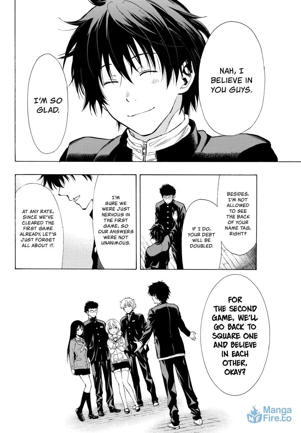 Read Tomodachi Game chapter 3 image 23 on Lezhin