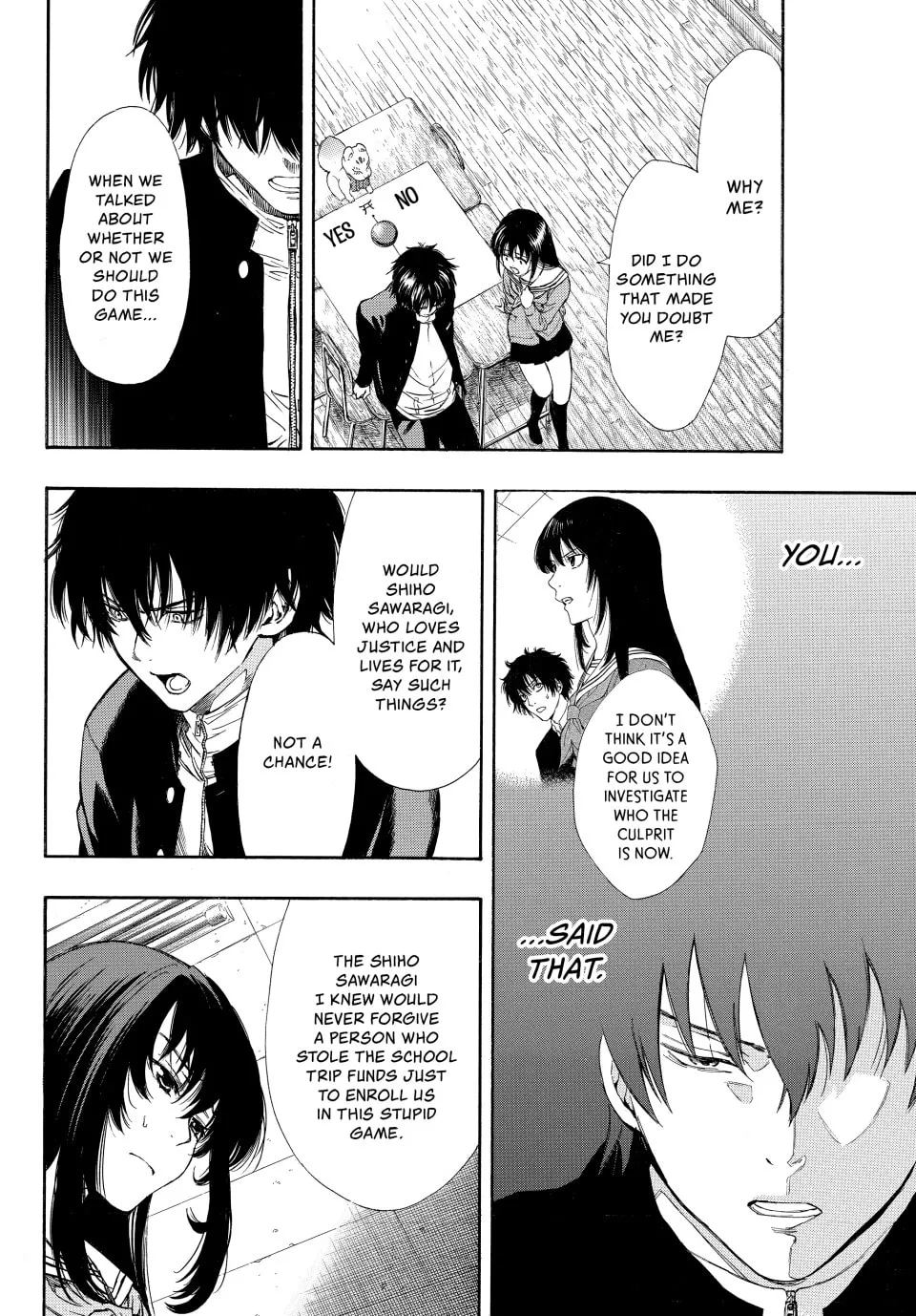 Read Tomodachi Game chapter 3 image 33 on Lezhin