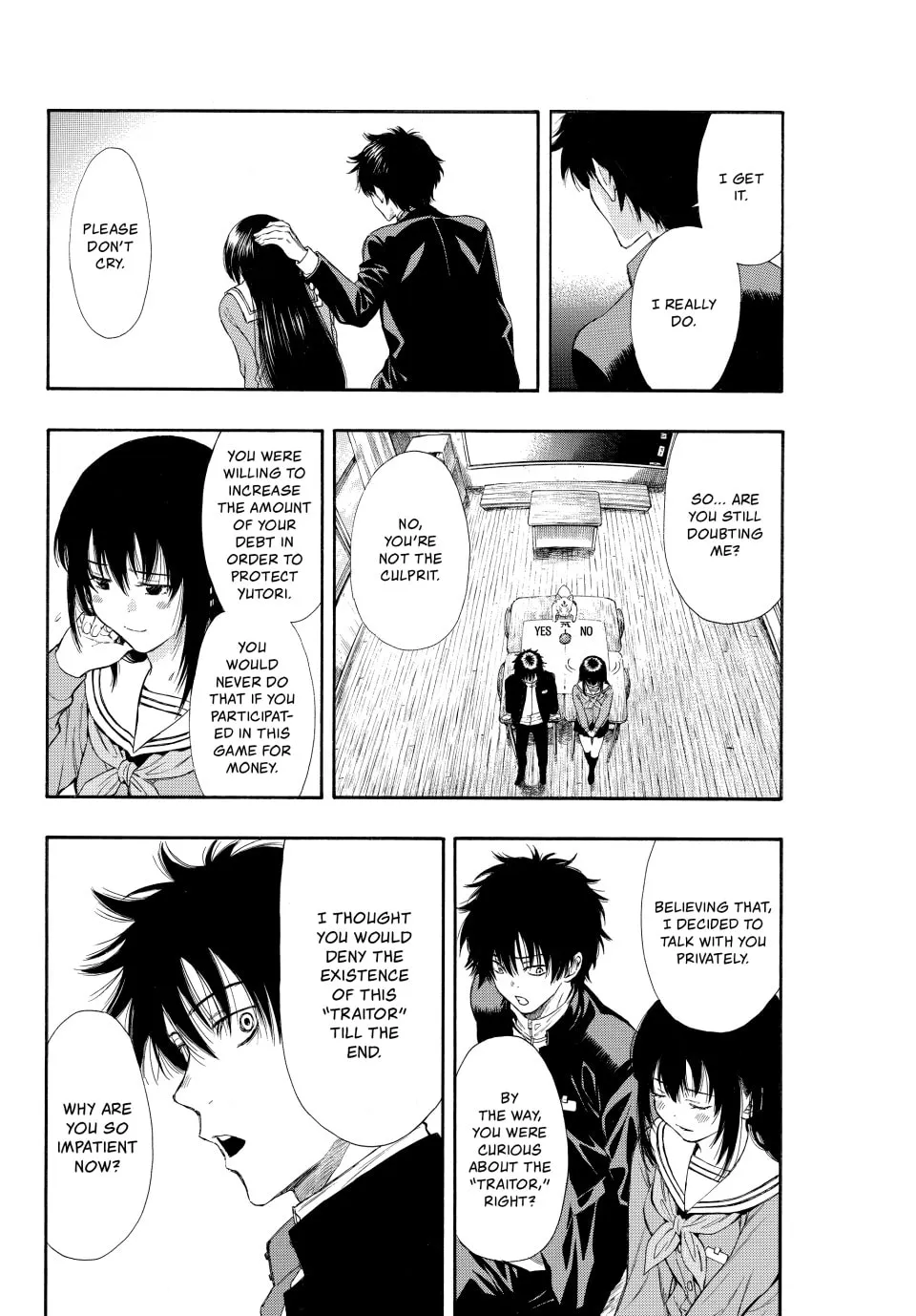 Read Tomodachi Game chapter 3 image 39 on Lezhin