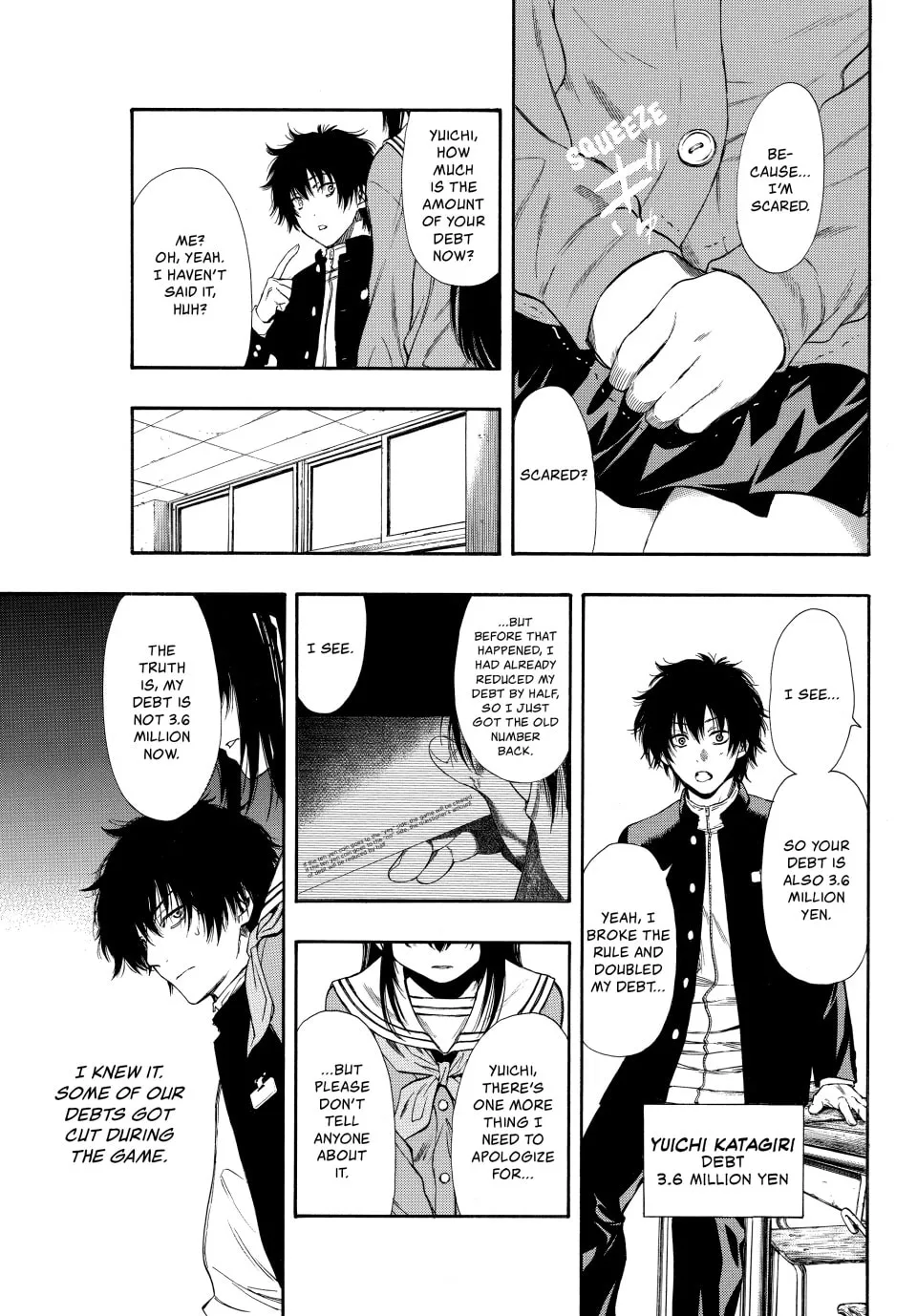 Read Tomodachi Game chapter 3 image 40 on Lezhin