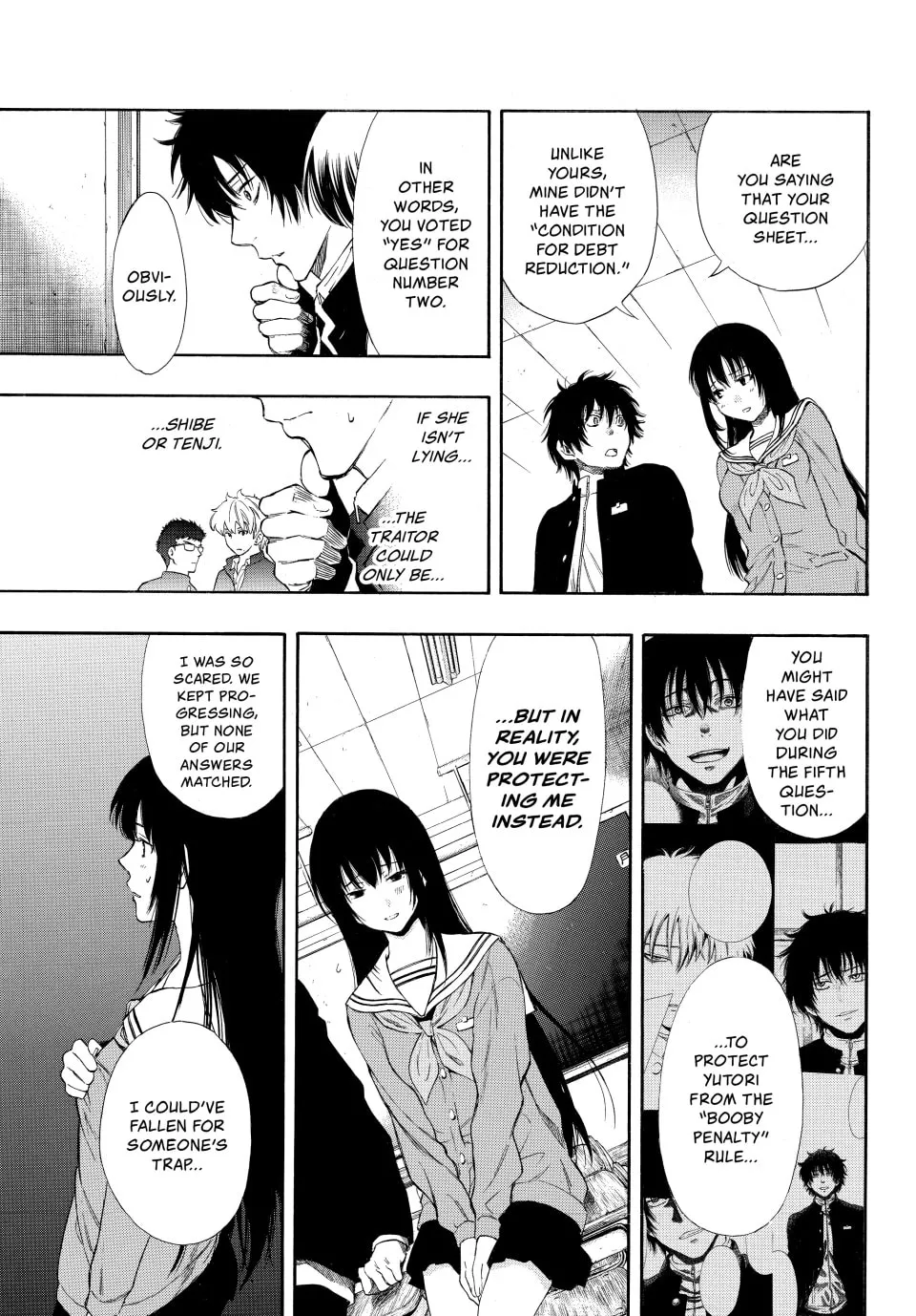 Read Tomodachi Game chapter 3 image 42 on Lezhin
