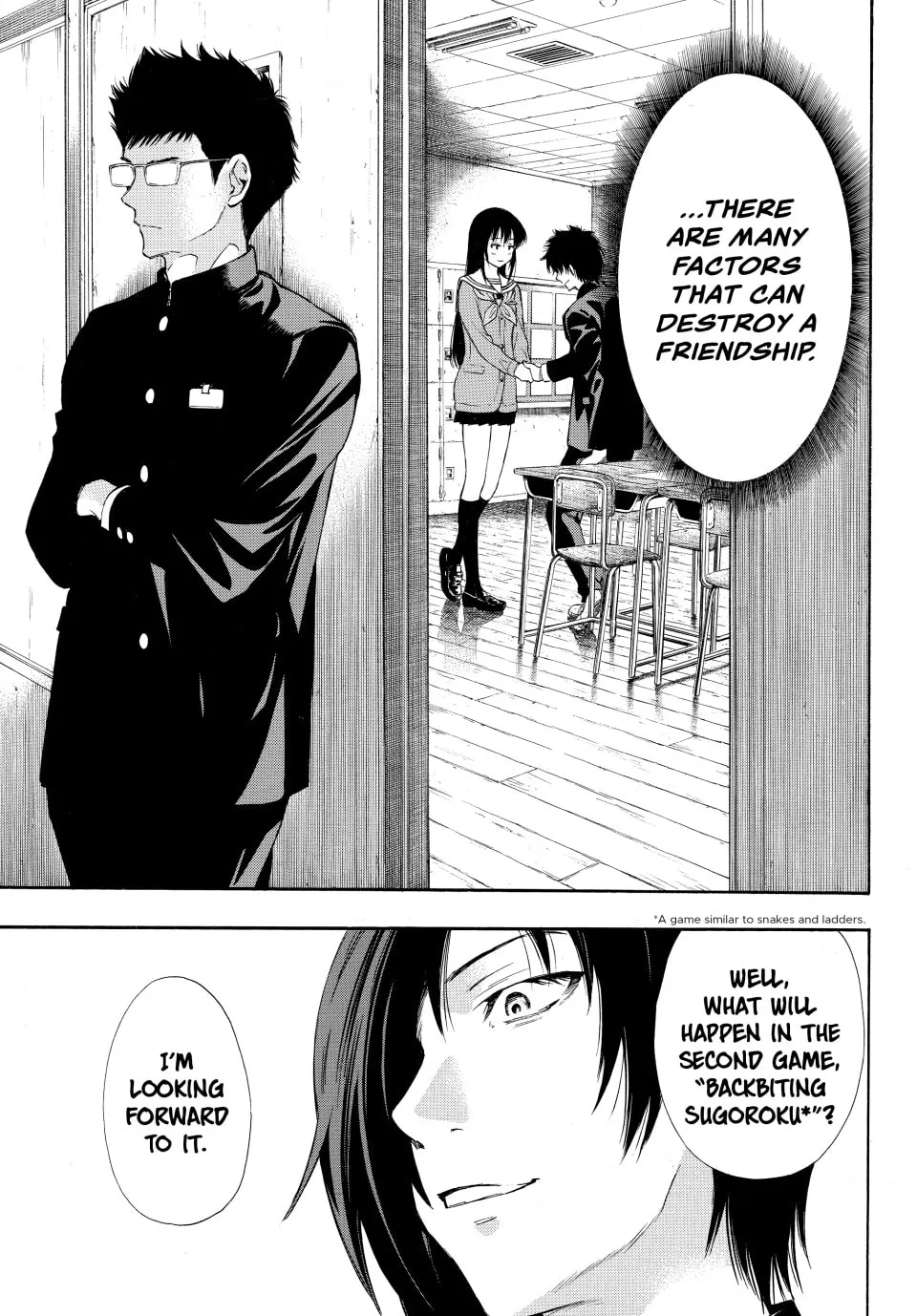 Read Tomodachi Game chapter 3 image 46 on Lezhin