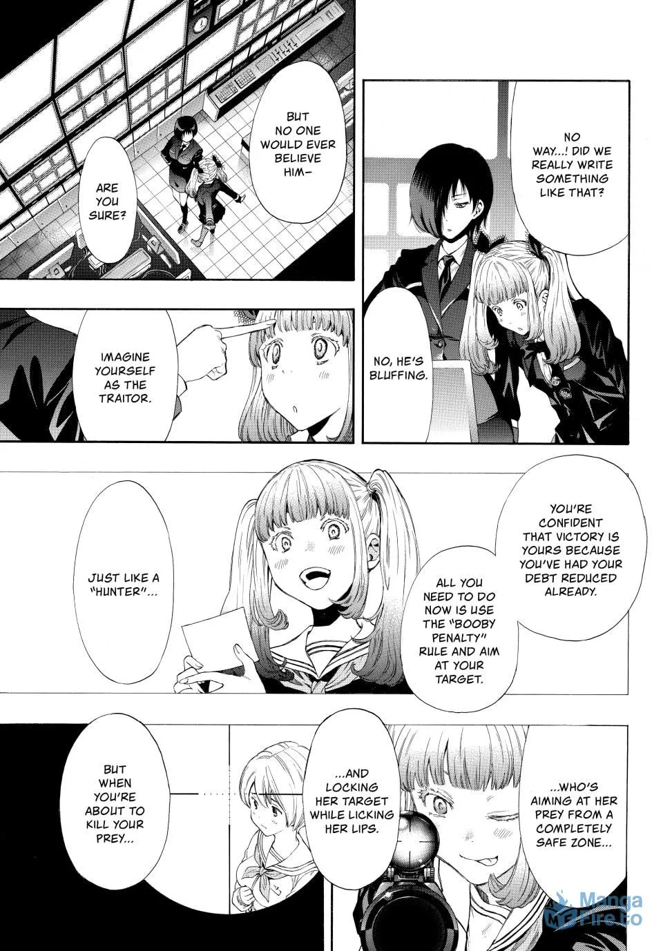 Read Tomodachi Game chapter 3 image 8 on Lezhin