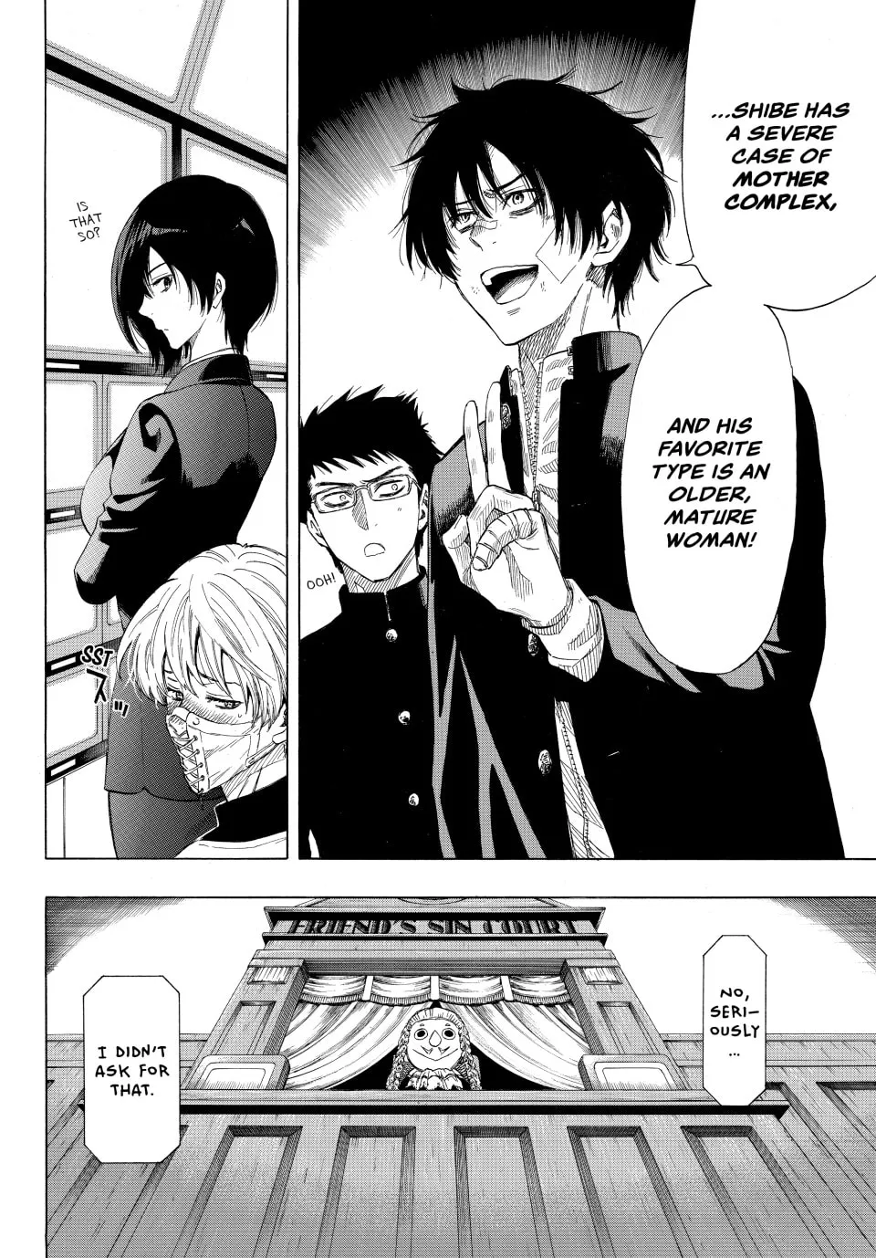 Read Tomodachi Game chapter 30 image 3 on Lezhin