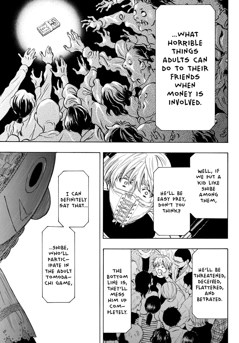 Read Tomodachi Game chapter 33 image 12 on Lezhin