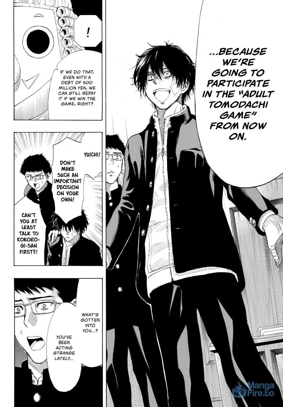 Read Tomodachi Game chapter 33 image 26 on Lezhin