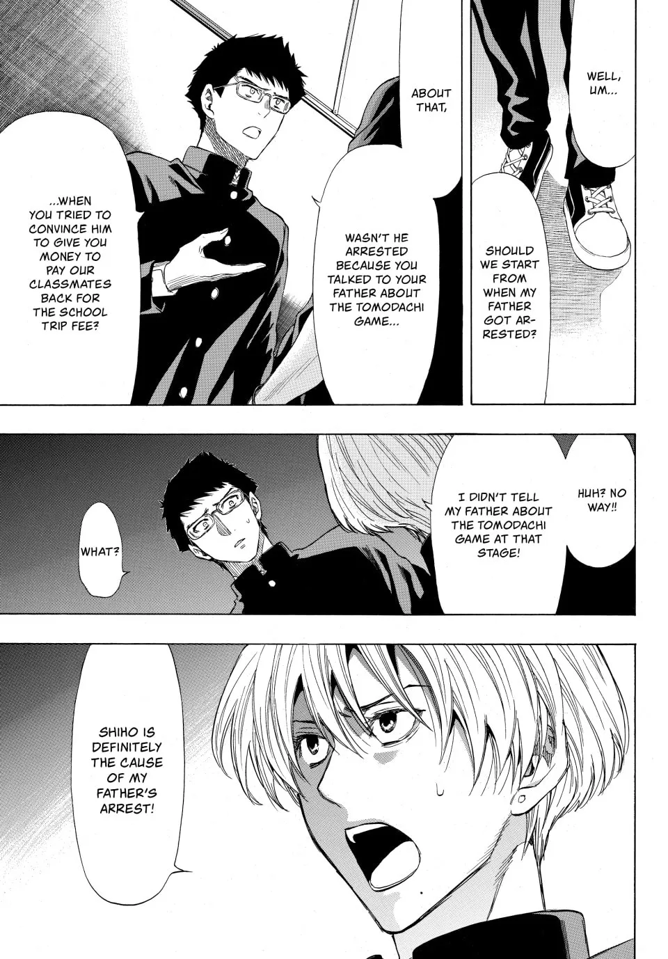 Read Tomodachi Game chapter 34 image 10 on Lezhin